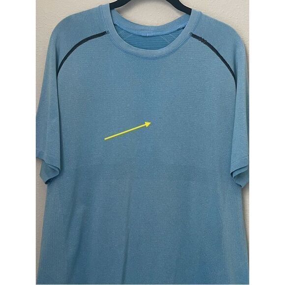 Lululemon Blue Men’s Short Sleeve Tee Size XL - Picture 5 of 5